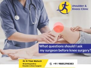 Read more about the article What questions should I ask my surgeon before knee surgery?