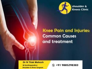 Read more about the article Knee Pain and Injuries: Common Causes and treatment