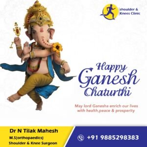 Read more about the article Happy Ganesh Chaturthi – May lord ganesha enrich our lives with health,peace & prosperity – Dr n Tilak Mahesh