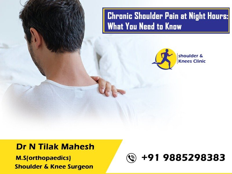 Read more about the article Chronic Shoulder Pain at Night Hours: What You Need to Know